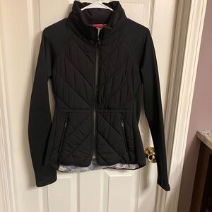 Athleta | Black Jacket XS Hidden Zipped Hood